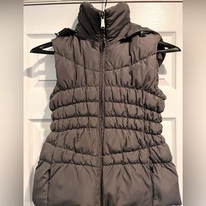 Michael Kors puffer vest with hood